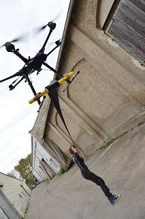 The drone mummified - fake