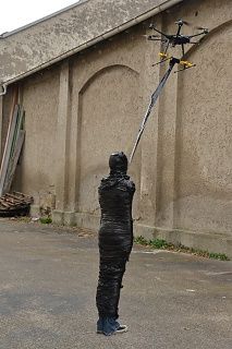 The drone mummified - fake