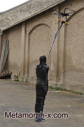 The drone mummified - fake