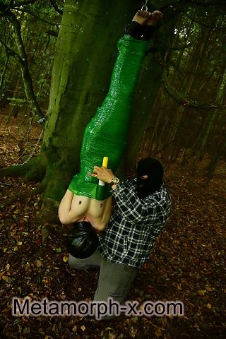 The mummy in the forest